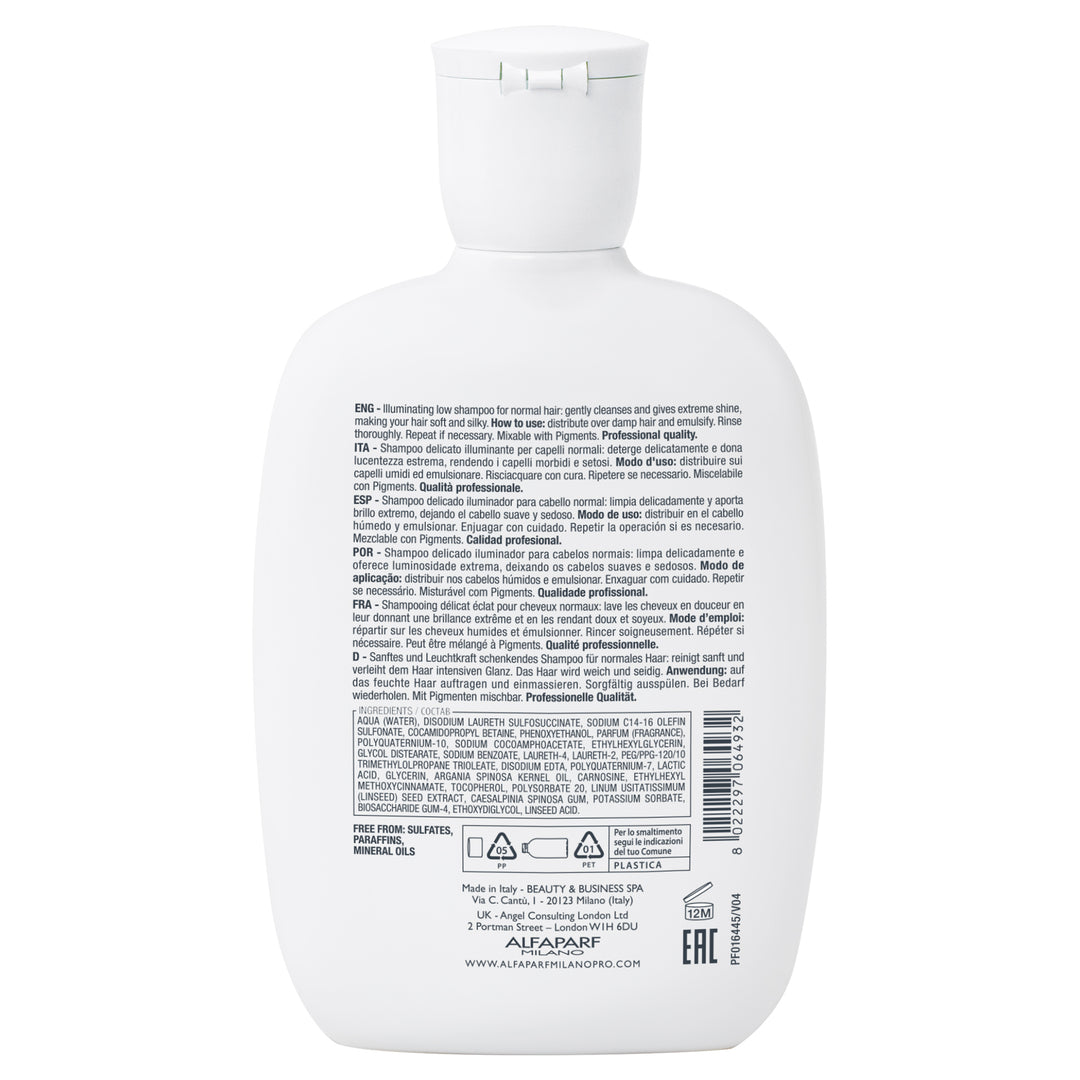 ALFAPARF MILANO Semi Di Lino Diamond Illuminating Low Shampoo  |  Various Sizes