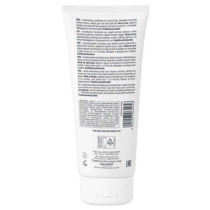 ALFAPARF MILANO Semi Di Lino Diamond Illuminating Conditioner  |  Various Sizes