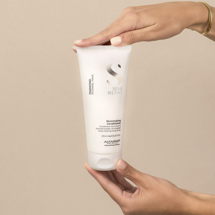 ALFAPARF MILANO Semi Di Lino Diamond Illuminating Conditioner  |  Various Sizes