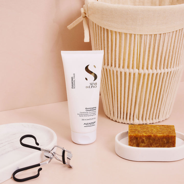 ALFAPARF MILANO Semi Di Lino Diamond Illuminating Conditioner  |  Various Sizes