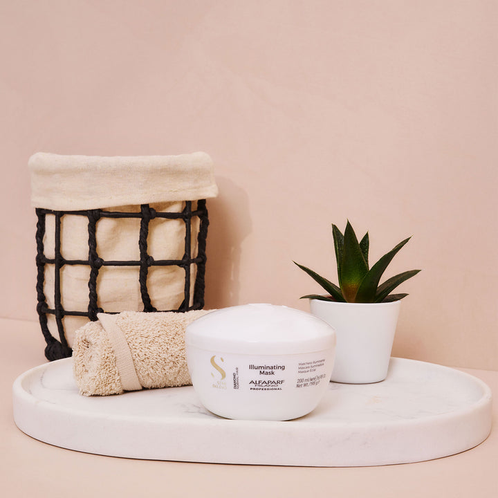 ALFAPARF MILANO Semi Di Lino Diamond Illuminating Mask  |  Various Sizes
