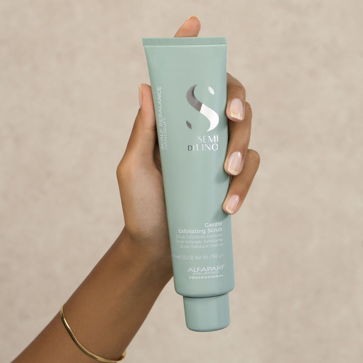 ALFAPARF MILANO SEMI DI LINO SCALP REBALANCE DANDRUFF GENTLE EXFOLIATING SCRUB 150ML