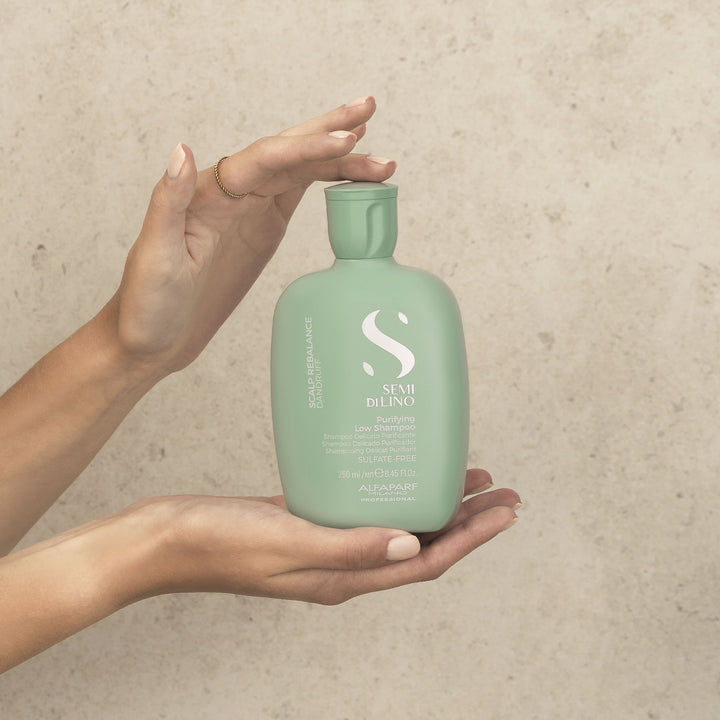 ALFAPARF MILANO Semi Di Lino Scalp Rebalance Dandruff Purifying Low Shampoo  |  Various Sizes