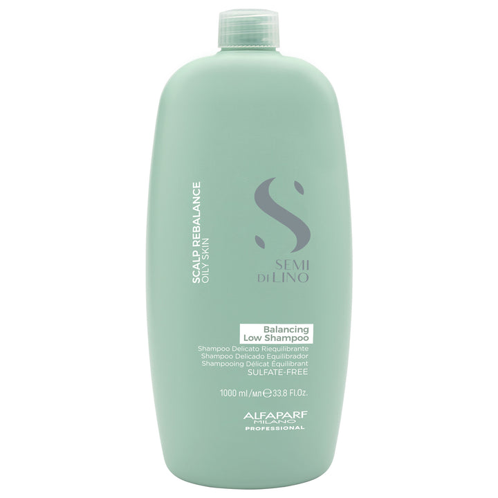 ALFAPARF MILANO SEMI DI LINO SCALP REBALANCE OILY SKIN BALANCING LOW SHAMPOO 1L
