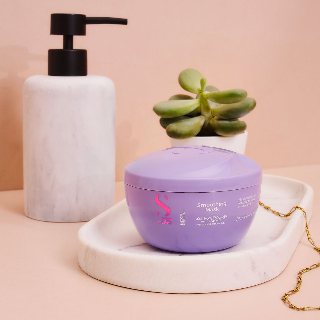 ALFAPARF MILANO Semi Di Lino Smoothing Mask  |  Various Sizes