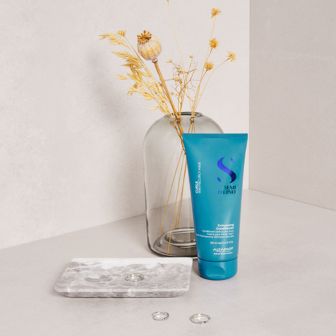 ALFAPARF MILANO Semi Di Lino Curls Enhancing Conditioner  |  Various Sizes