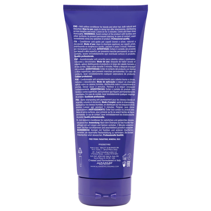 ALFAPARF SEMI DI LINO BLONDE ANTI-YELLOW CONDITIONER 200ML