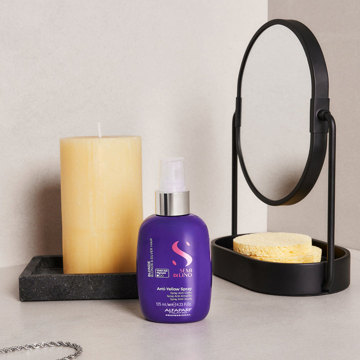 ALFAPARF MILANO SEMI DI LINO BLONDE ANTI-YELLOW SPRAY 125ML