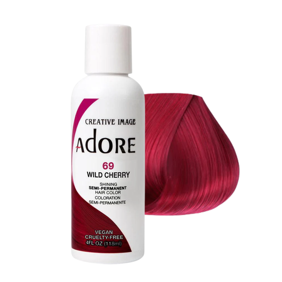 CREATIVE IMAGE ADORE SEMI-PERMANENT COLOUR 39 WILD CHERRY 118ML
