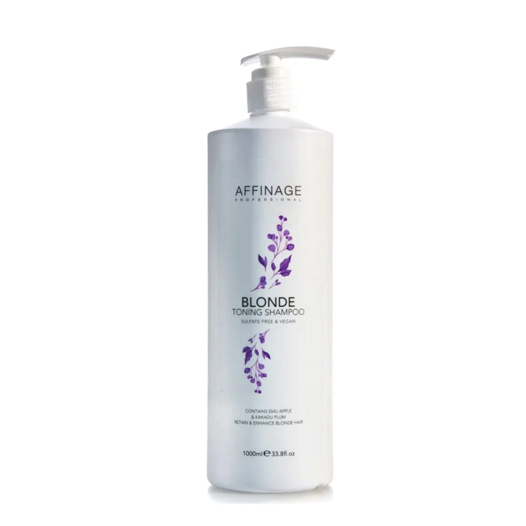 AFFINAGE Professional Blonde Toning Shampoo  |  Various Sizes