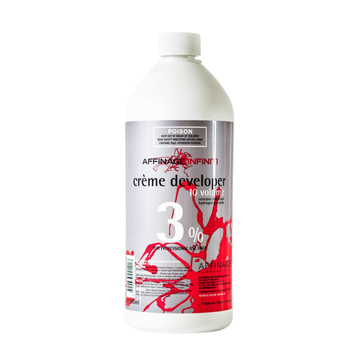 AFFINAGE Professional Infiniti Creme Developer 950ml  |  Various Strengths