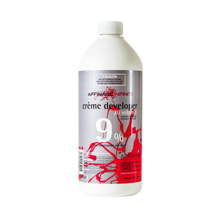 AFFINAGE Professional Infiniti Creme Developer 950ml  |  Various Strengths