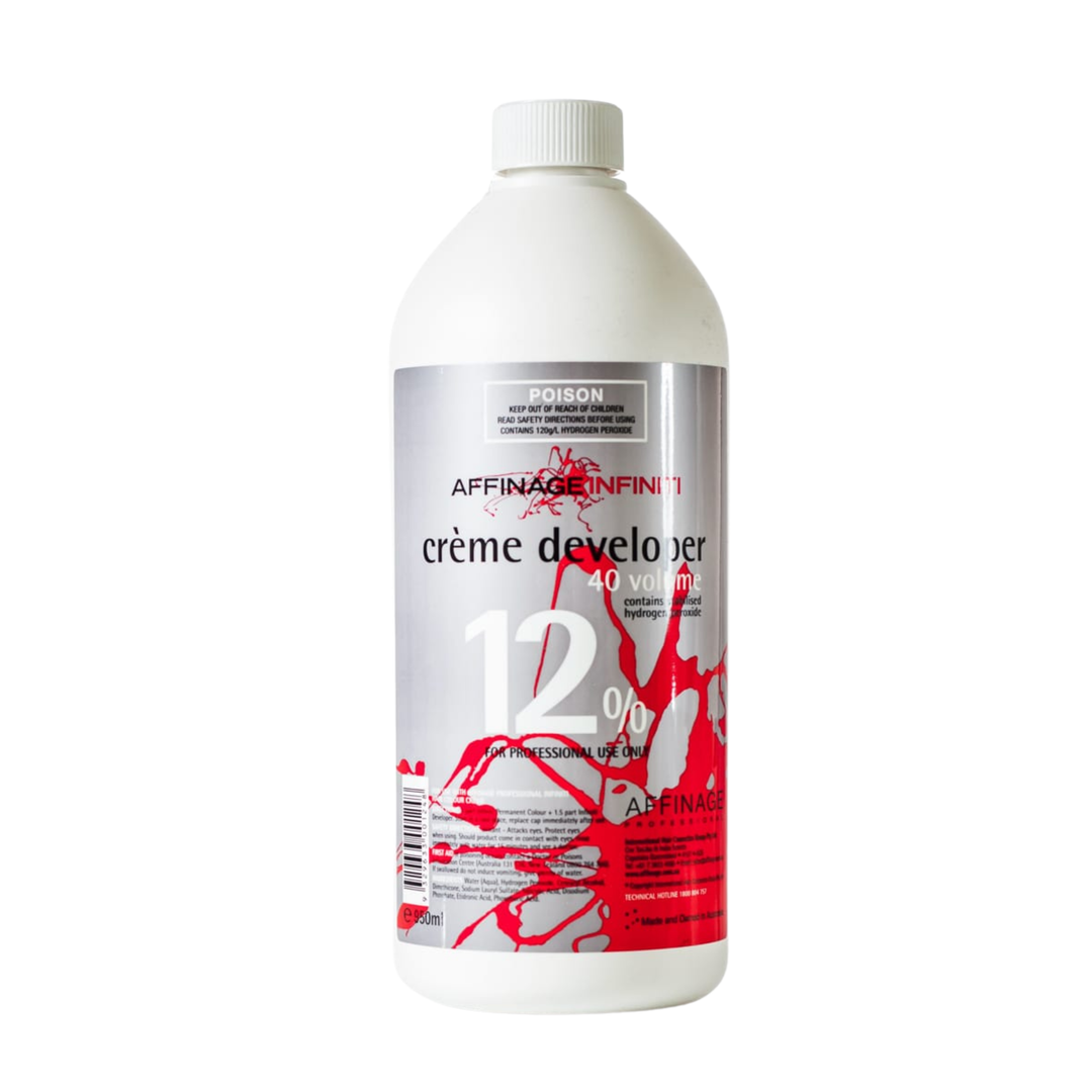 AFFINAGE Professional Infiniti Creme Developer 950ml  |  Various Strengths