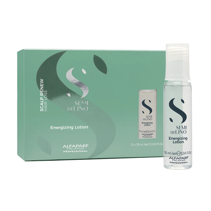 ALFAPARF MILANO SEMI DI LINO SCALP RENEW HAIR LOSS ENERGIZING LOTION 12 X 10ML