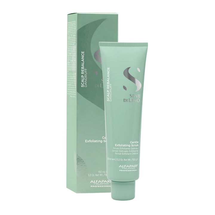 ALFAPARF MILANO SEMI DI LINO SCALP REBALANCE DANDRUFF GENTLE EXFOLIATING SCRUB 150ML