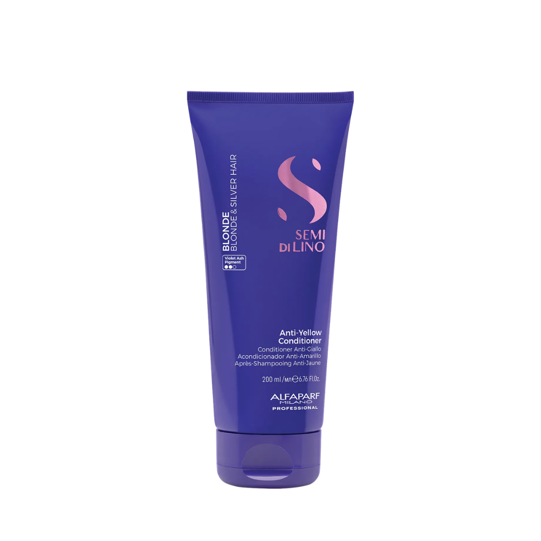 ALFAPARF SEMI DI LINO BLONDE ANTI-YELLOW CONDITIONER 200ML