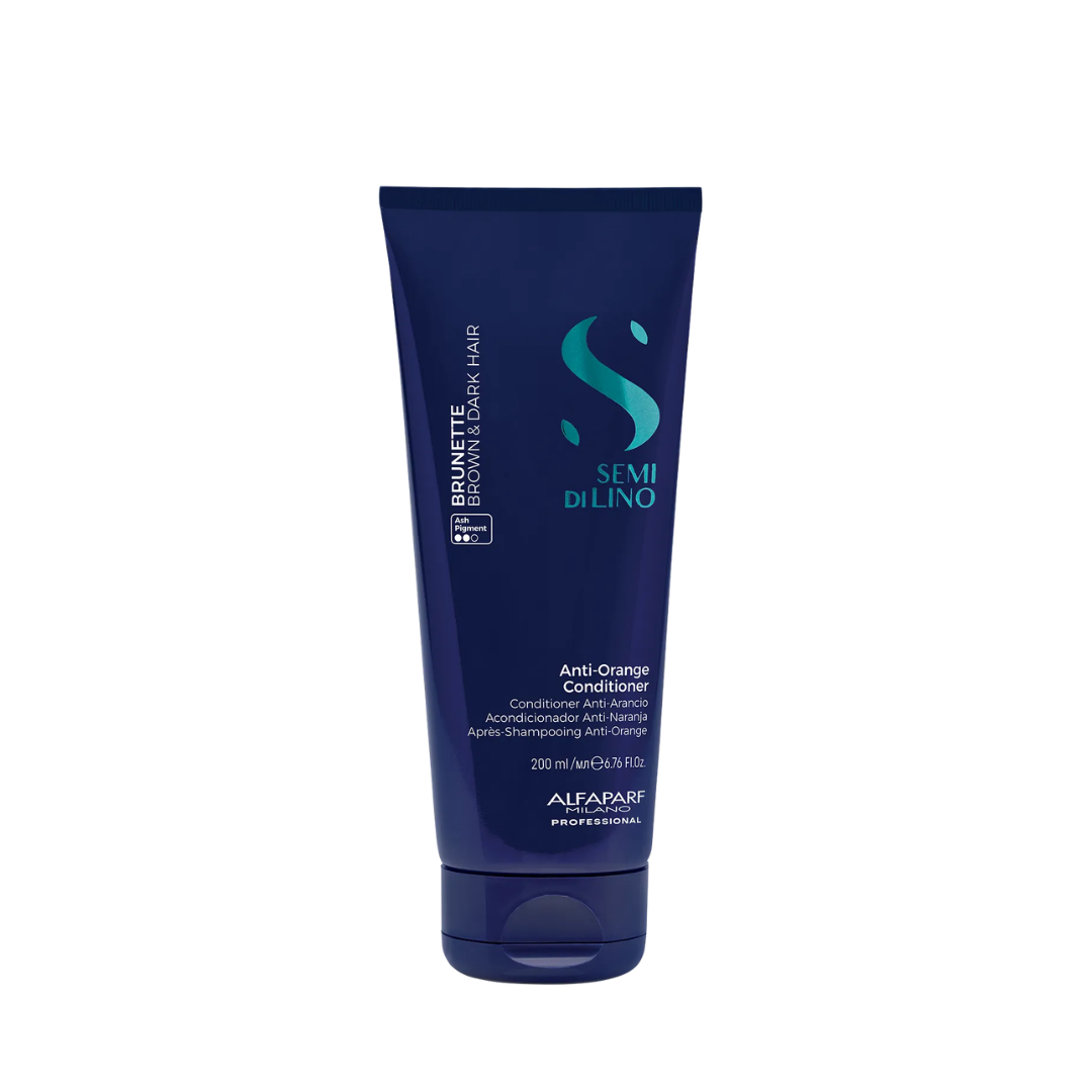 ALFAPARF SEMI DI LINO BRUNETTE ANTI-ORANGE CONDITIONER 200ML
