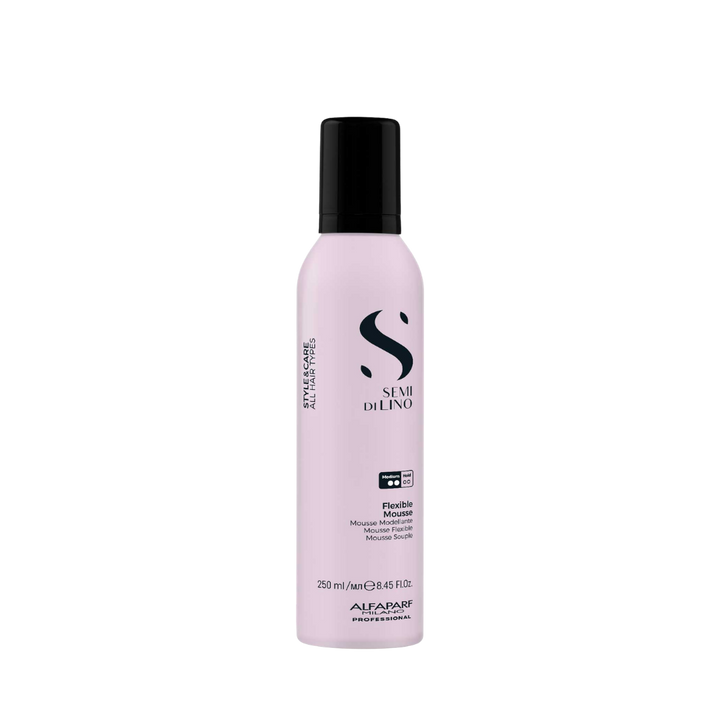 ALFAPARF MILANO SEMI DI LINO STYLE & CARE FLEXIBLE MOUSSE 250ML