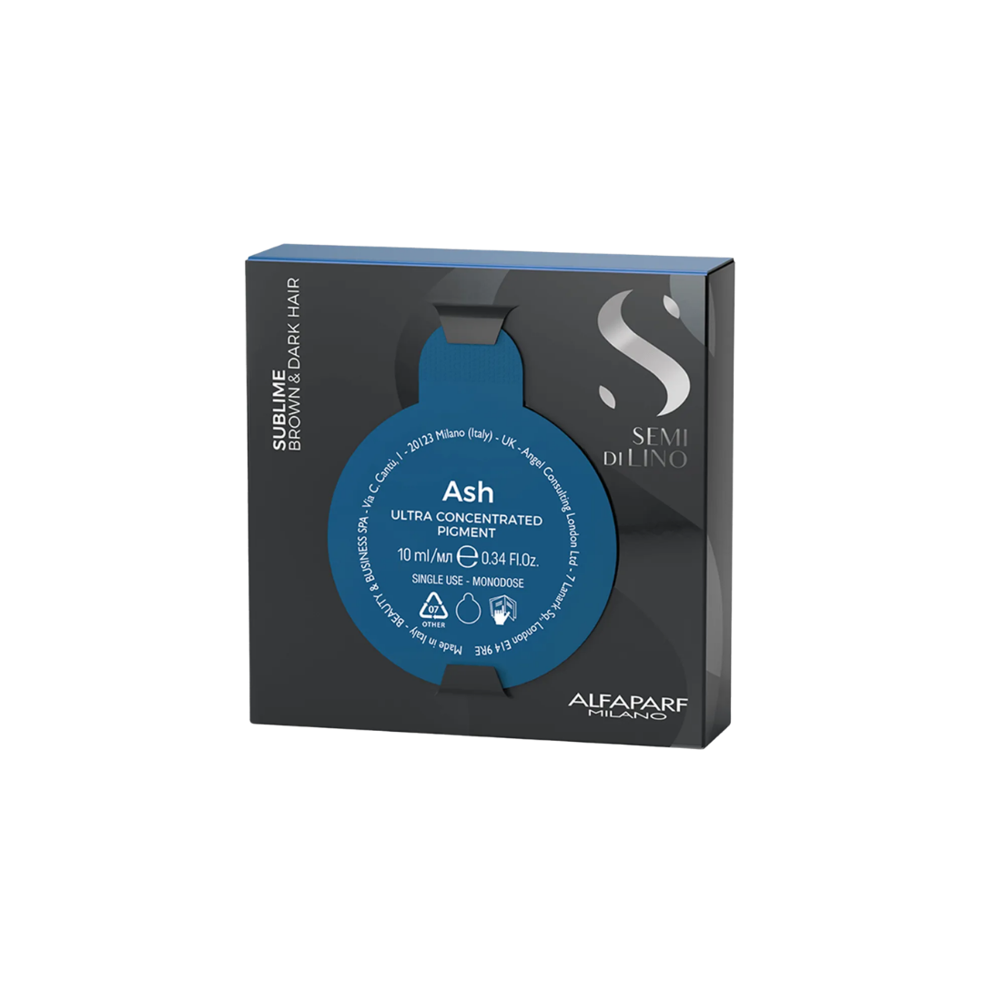 ALFAPARF MILANO SEMI DI LINO SUBLIME ULTRA CONCENTRATED PIGMENT 10ML ASH