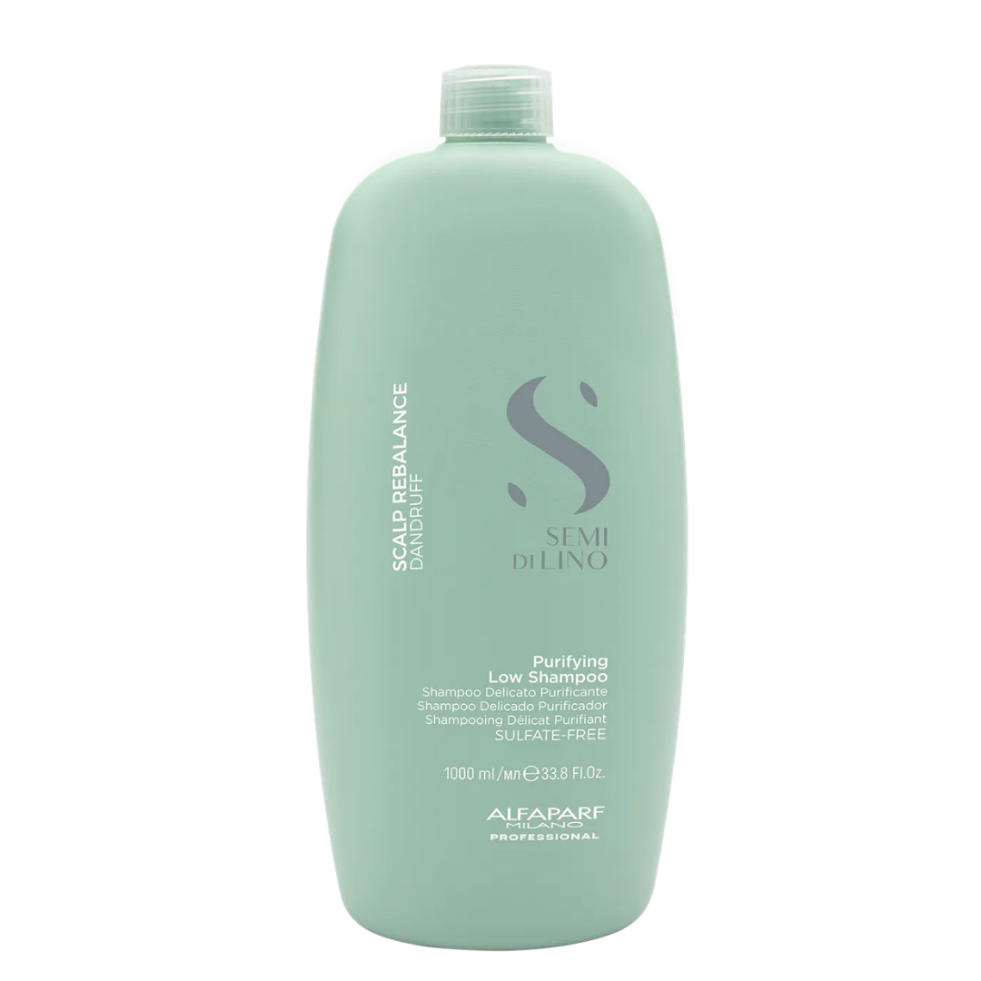 ALFAPARF MILANO Semi Di Lino Scalp Rebalance Dandruff Purifying Low Shampoo  |  Various Sizes