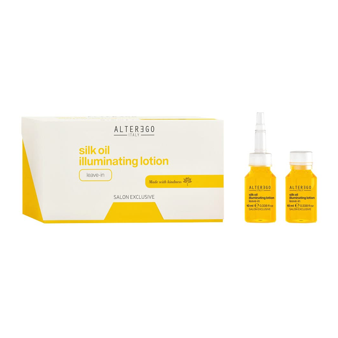 ALTER EGO ITALY SILK OIL ILLUMINATING LOTION 12X10ML