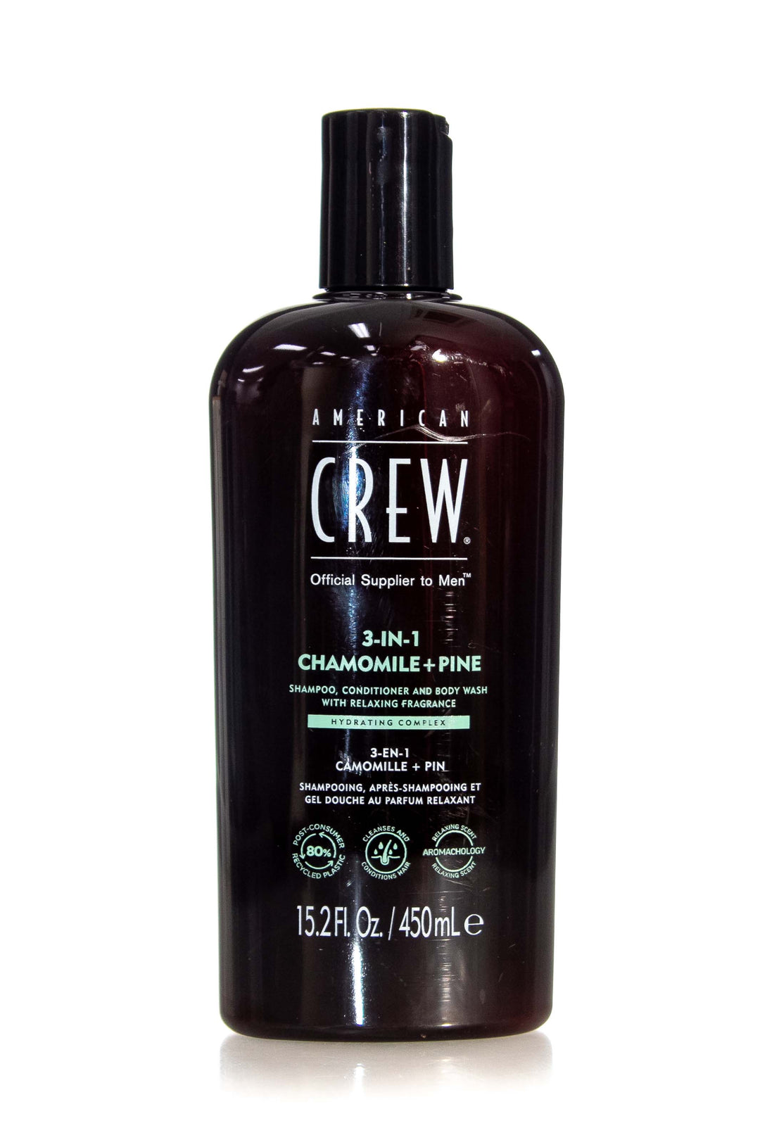 AMERICAN CREW 3-IN-1 RELAXING SHAMPOO/CONDITIONER/BODY WASH 450ML