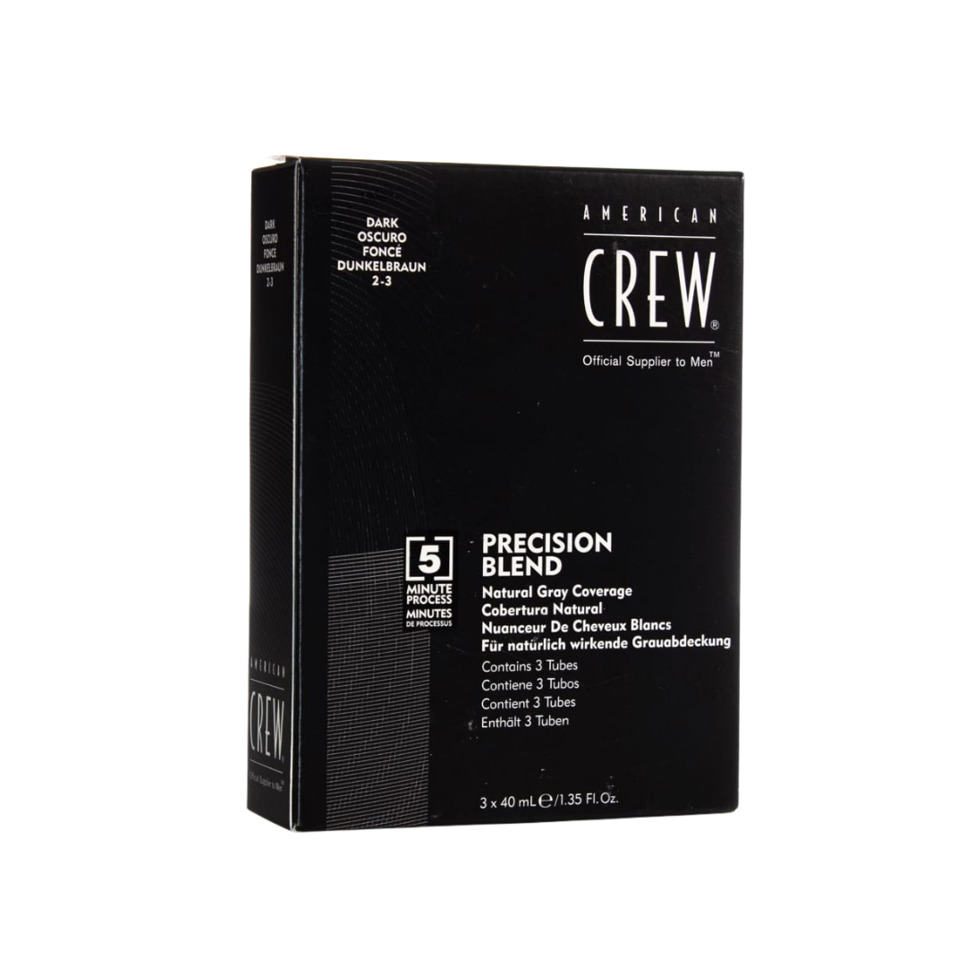 AMERICAN CREW Precision Blend Natural Gray Coverage  |  3 X 40ml, Various Colours