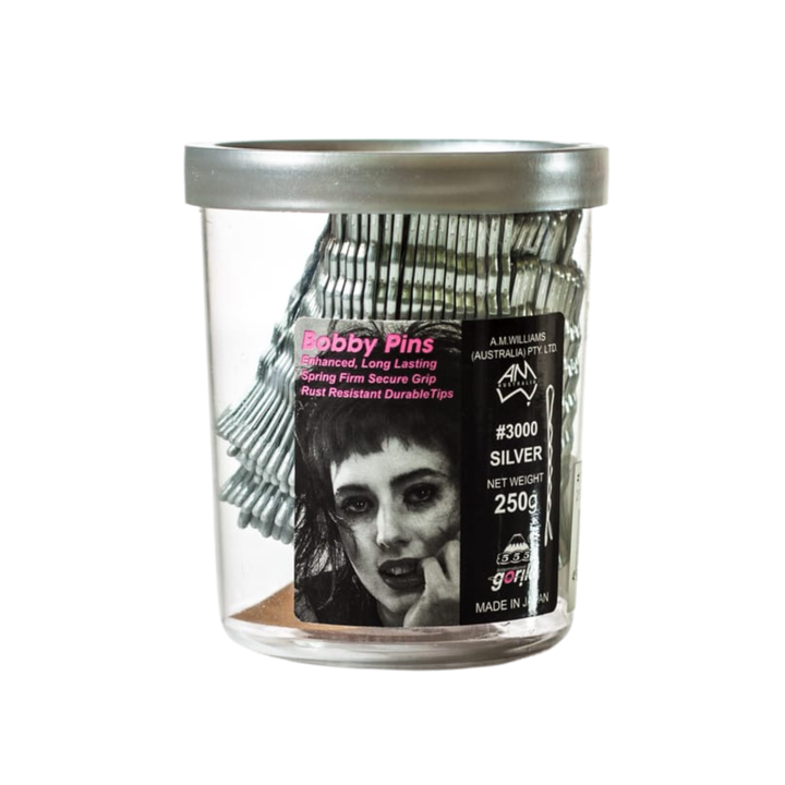 A M WILLIAMS 555 Bobby Pins 2" | 200g, Various Colours