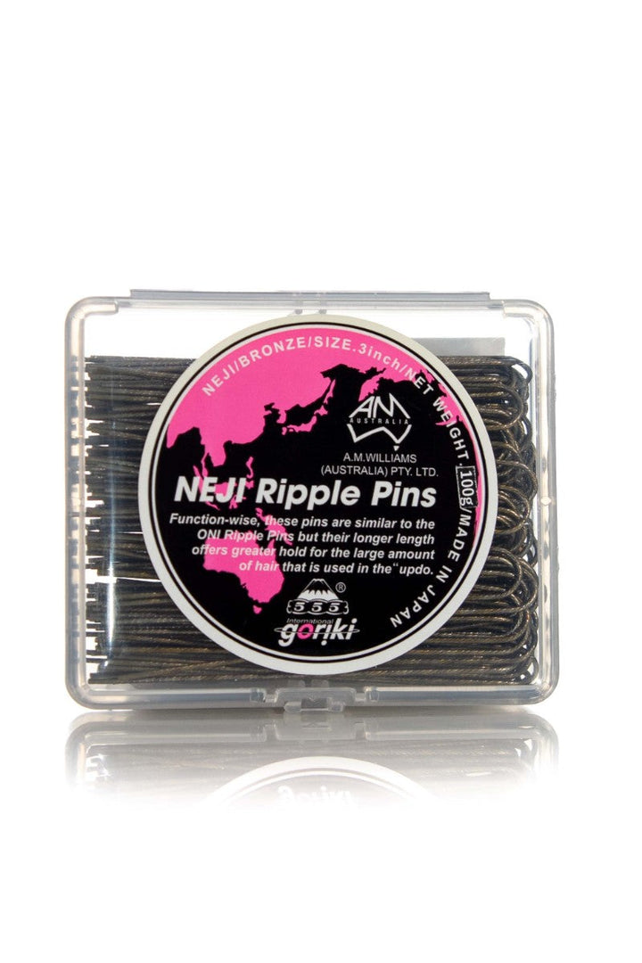 A M WILLIAMS 555 Neji Ripple Pins 3" | 100g, Various Colours