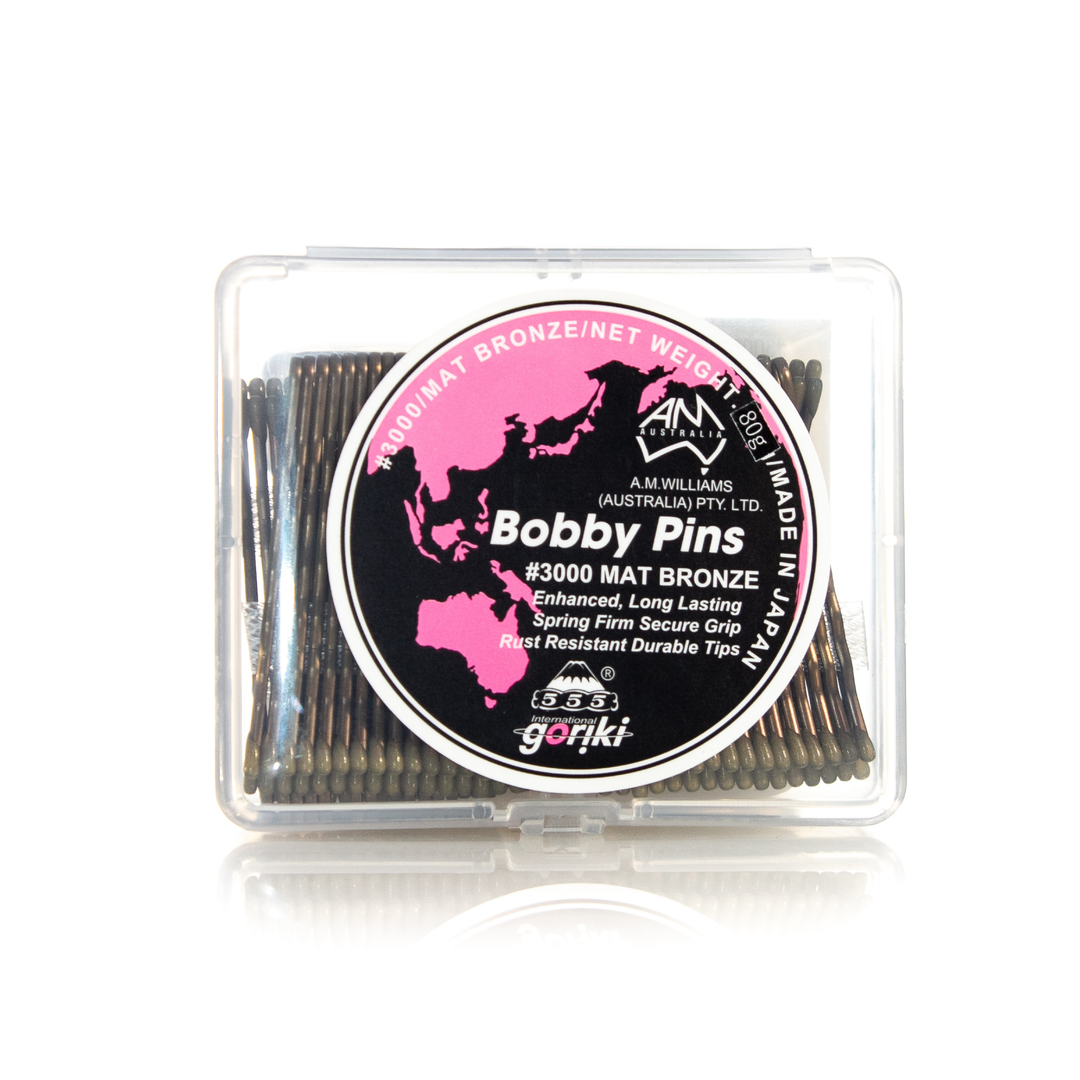 A M WILLIAMS 555 Matt Bobby Pins 2" | 80g, Various Colours