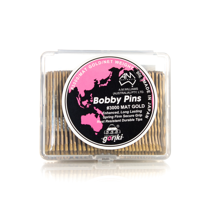 A M WILLIAMS 555 Matt Bobby Pins 2" | 80g, Various Colours