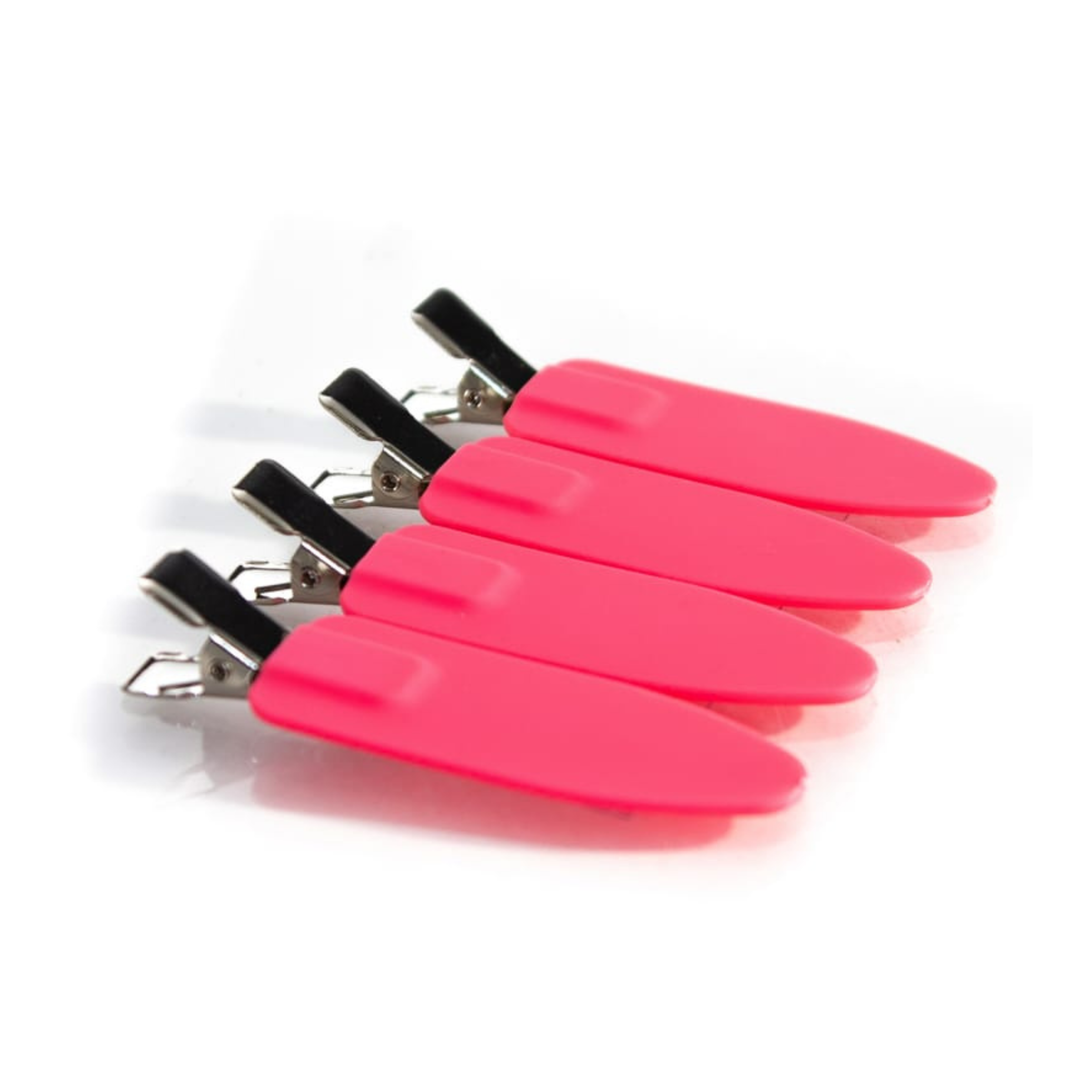 A M WILLIAMS Creaseless Clips With Rubberised Back 4 Pack -  |  Various Colours