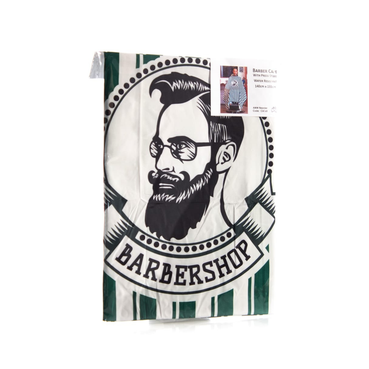 A M WILLIAMS Barber Cape With Press Stud Neck  |  Various Colours