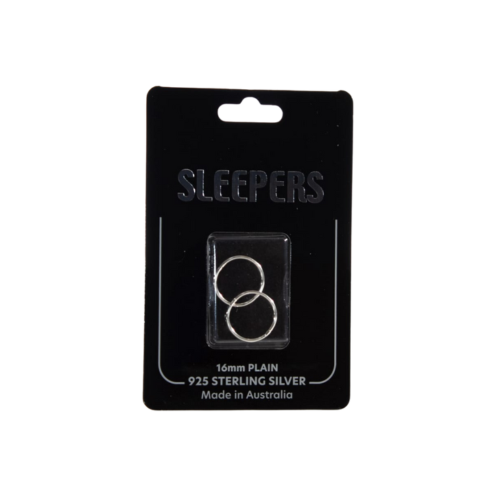 ADNOHR Sleepers 925 Sterling Plain | Various Sizes And Colours