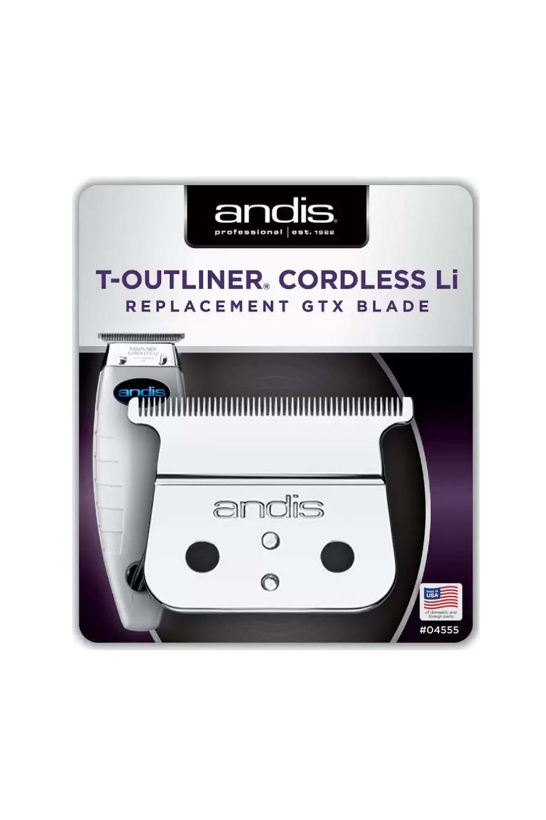 ANDIS T-OUTLINER CORDLESS LI REPLACEMENT GTX BLADE