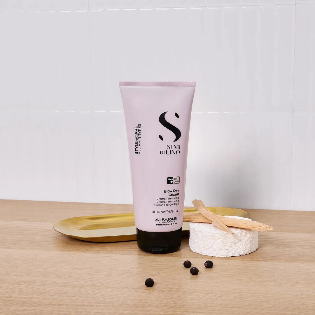 ALFAPARF MILANO SEMI DI LINO STYLE & CARE BLOW DRY CREAM 200ML