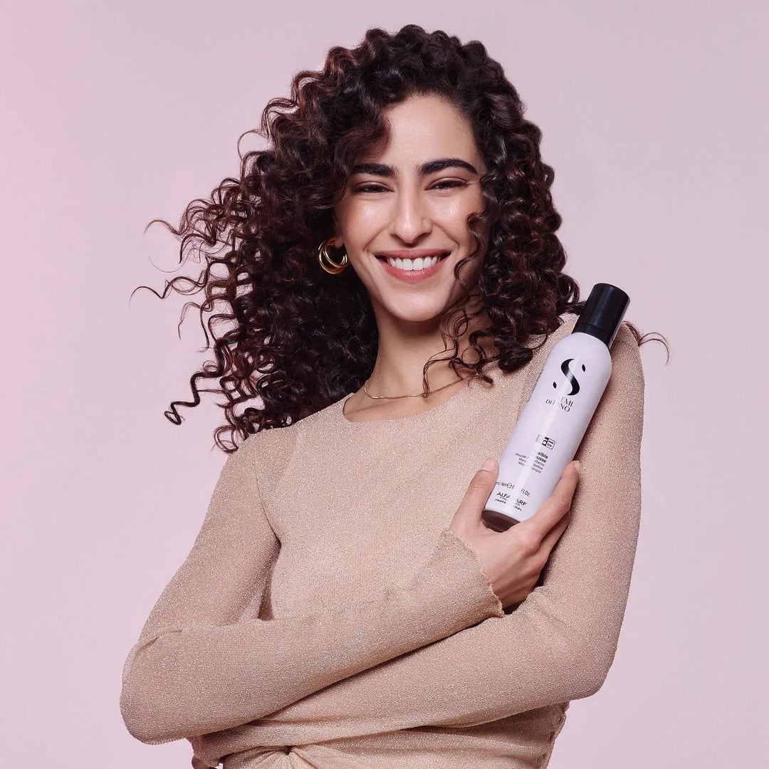 ALFAPARF MILANO SEMI DI LINO STYLE & CARE FLEXIBLE MOUSSE 250ML
