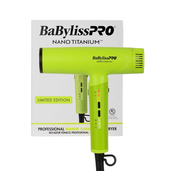 BABYLISSPRO NANO TITANIUM HAIR DRYER | Various Colours