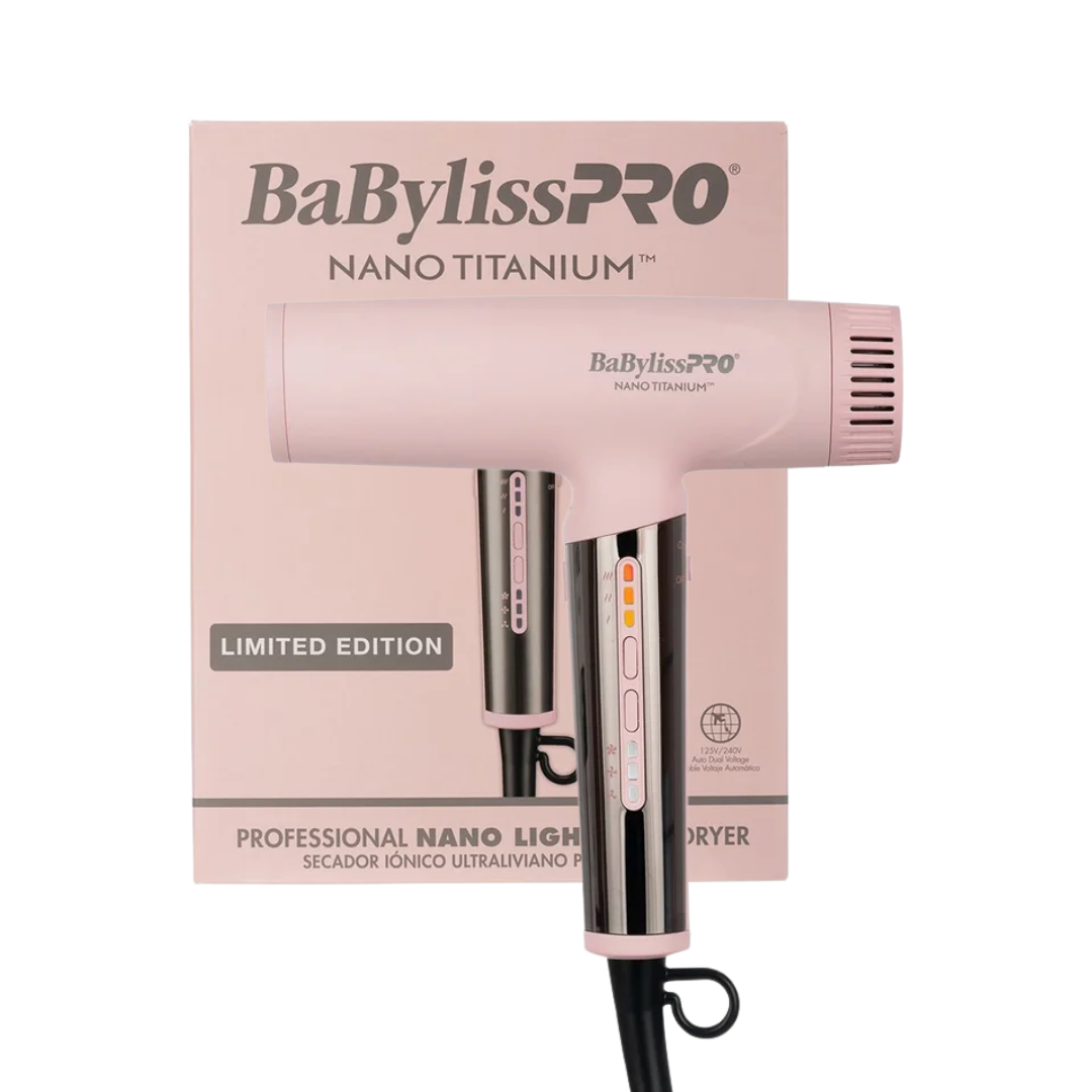 BABYLISSPRO NANO TITANIUM HAIR DRYER | Various Colours
