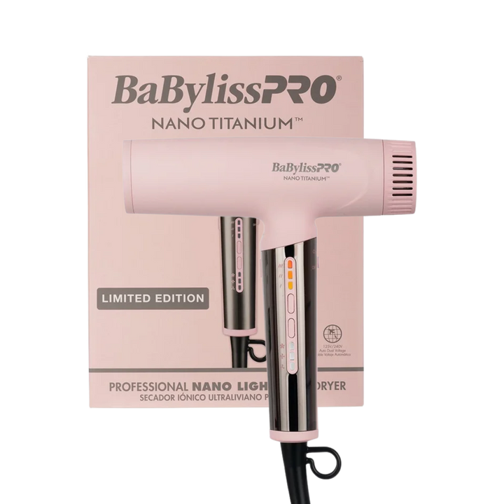 BABYLISSPRO NANO TITANIUM HAIR DRYER | Various Colours