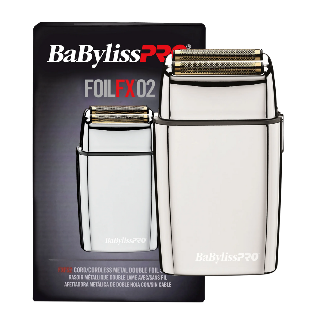 BABYLISS PRO Foilfx02 Cord/Cordless Metal Double Foil Shaver -  |  Various Colours