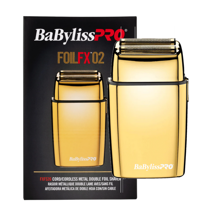 BABYLISS PRO Foilfx02 Cord/Cordless Metal Double Foil Shaver -  |  Various Colours