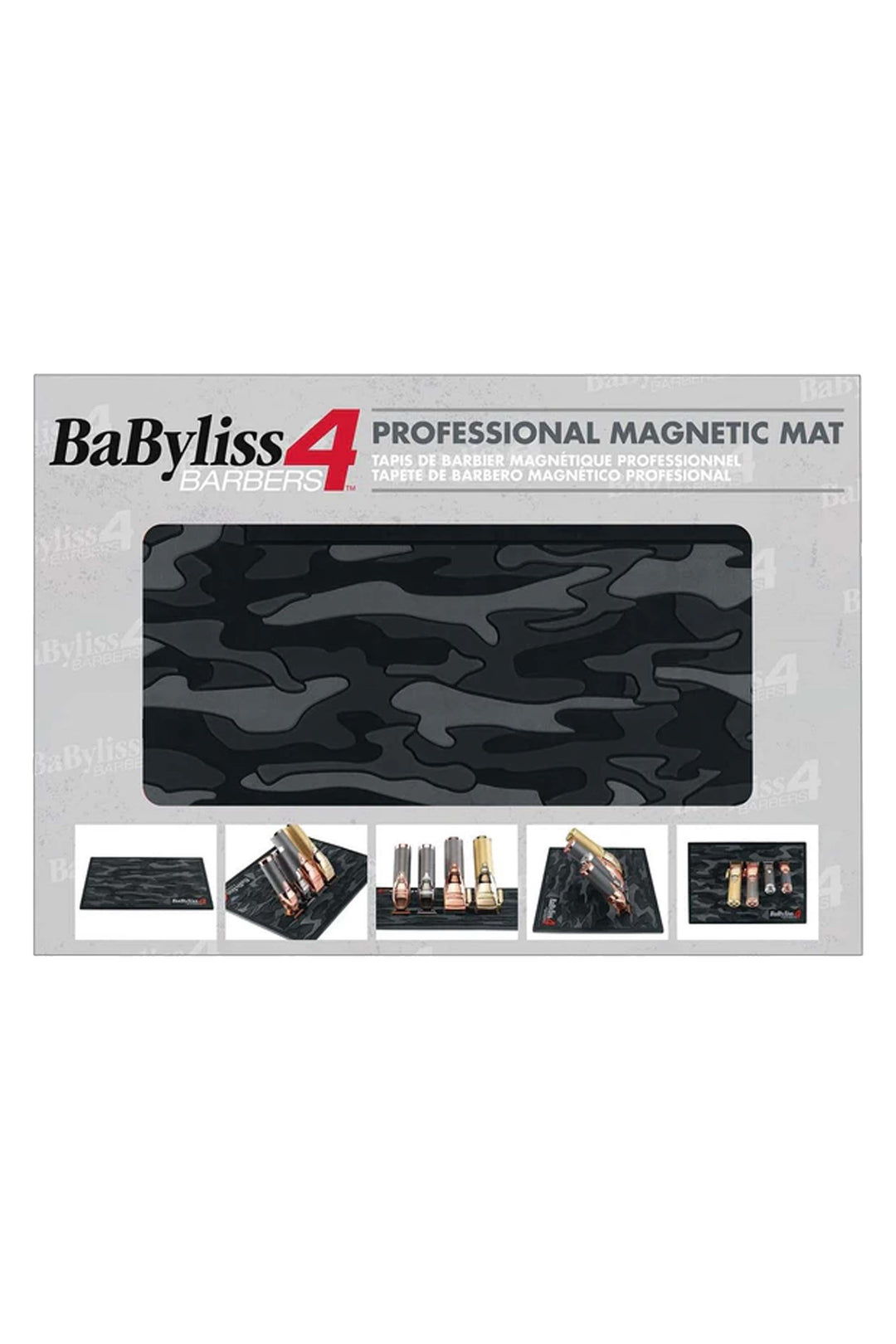 BABYLISS PRO 4 BARBERS MAGNETIC MAT BLACK