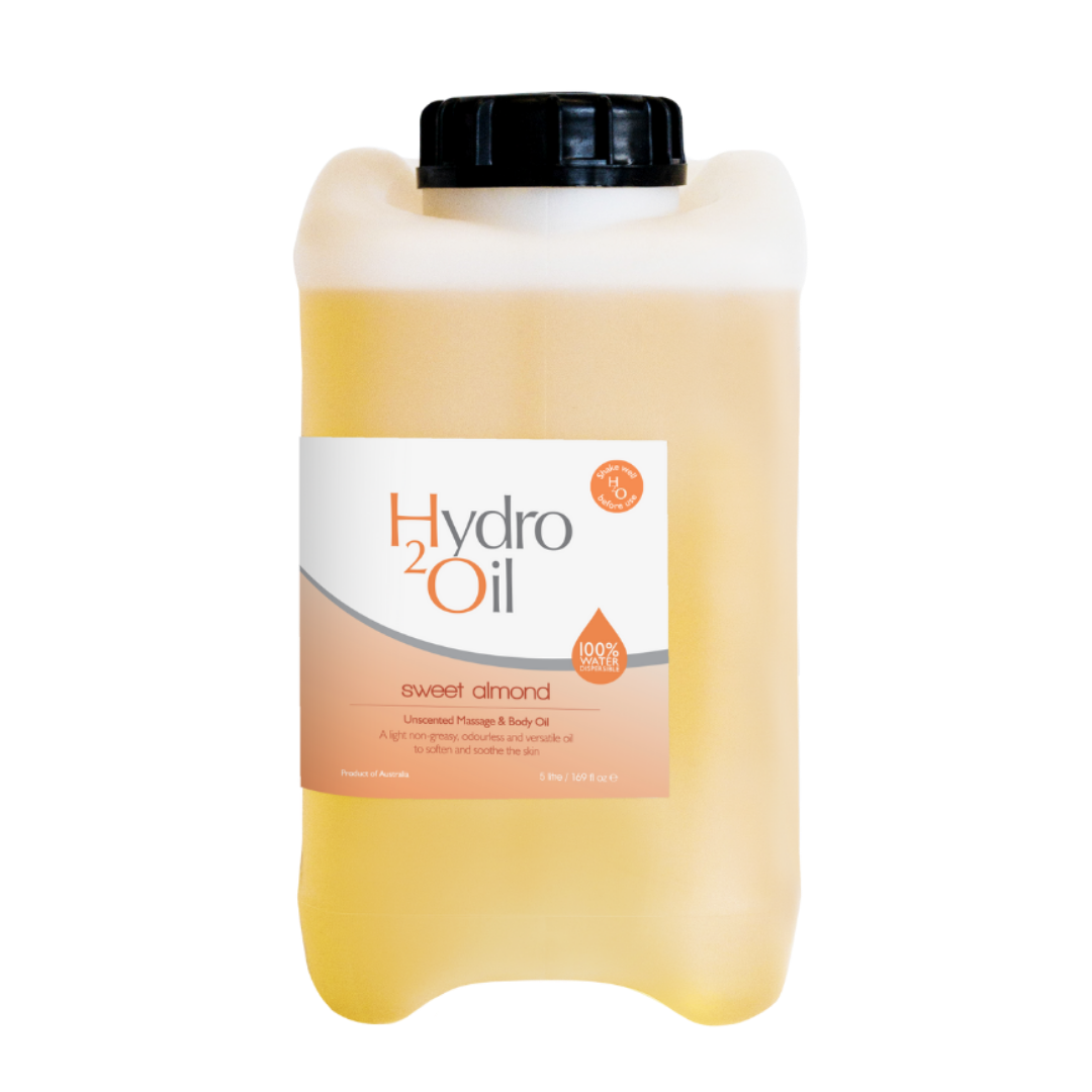 CARONLAB Hydro 2 Oil Sweet Almond Unscented Massage & Body Oil  |  Various Sizes