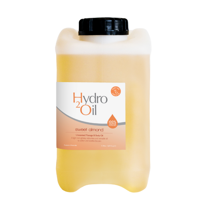 CARONLAB Hydro 2 Oil Sweet Almond Unscented Massage & Body Oil  |  Various Sizes