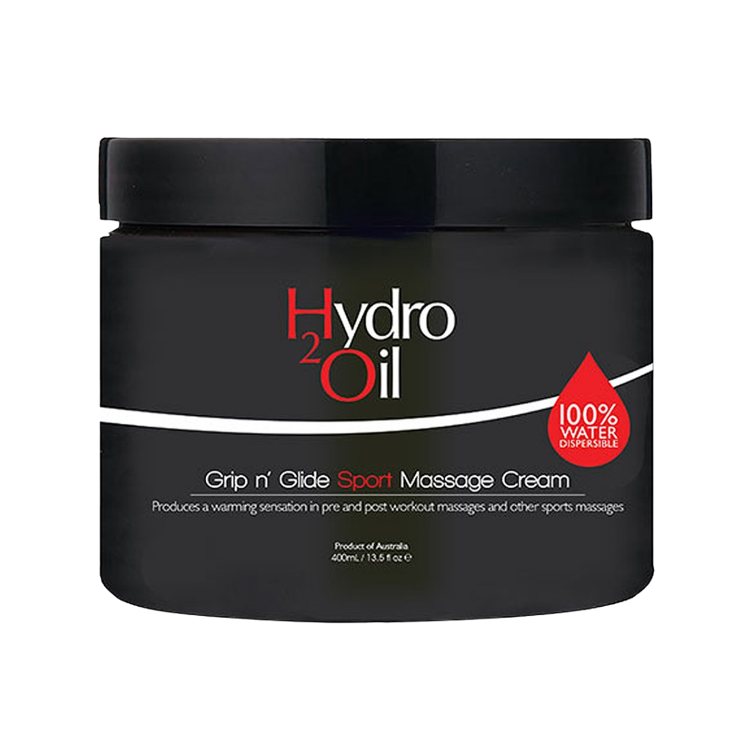 CARONLAB Hydro 2 Oil Grip N' Glide  Massage Cream  |  400ml, Various Colours