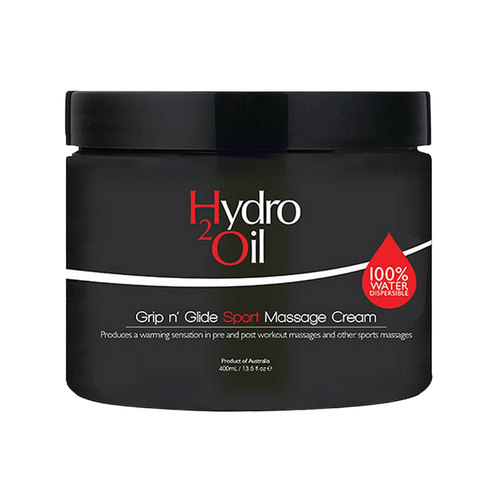 CARONLAB Hydro 2 Oil Grip N' Glide  Massage Cream  |  400ml, Various Colours