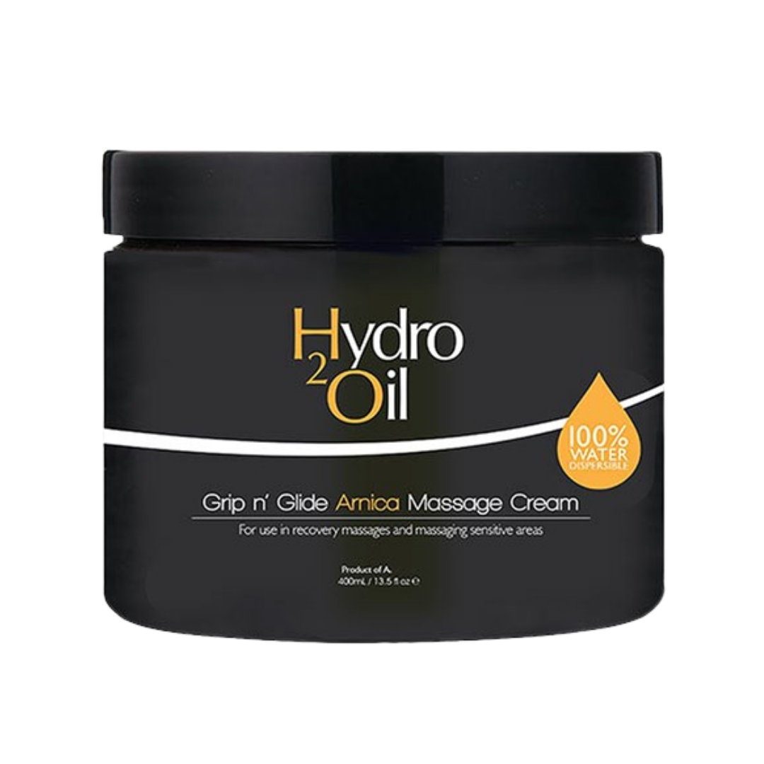 CARONLAB Hydro 2 Oil Grip N' Glide  Massage Cream  |  400ml, Various Colours