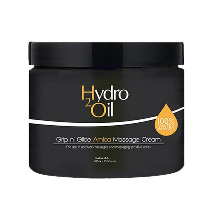 CARONLAB Hydro 2 Oil Grip N' Glide  Massage Cream  |  400ml, Various Colours