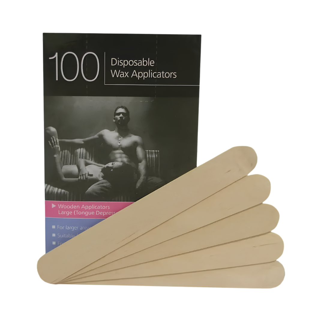 CARONLAB Disposable Wax Applicators Large Tongue Depressors  |  Various Sizes